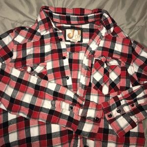 Vintage 90’s Ocean Pacific Red Flannel